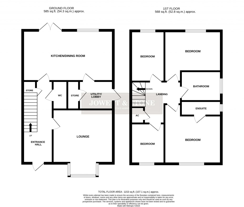 Floorplans For Countesthorpe, Leicester