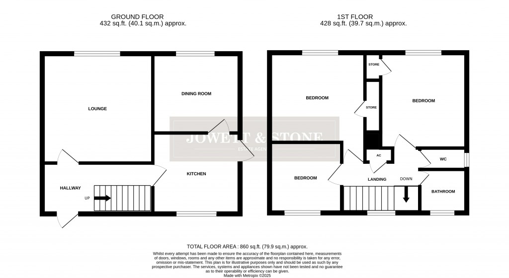 Floorplans For Lawford Road, Leicester