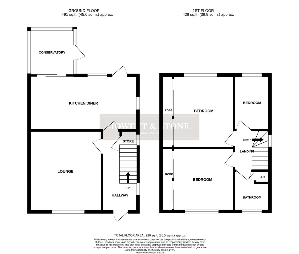 Floorplans For Enderby, Leicester