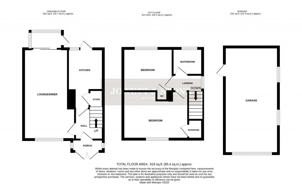 Floorplans For Shield Crescent, Leicester