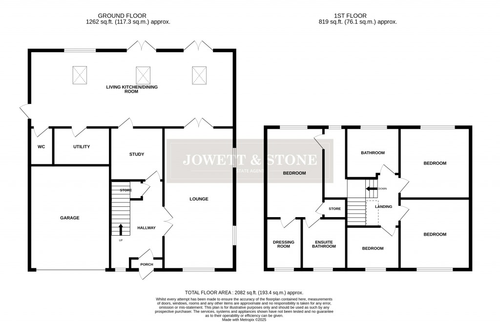 Floorplans For Enderby, Leicester