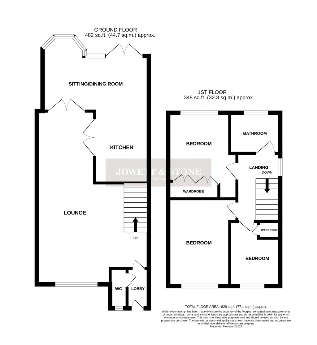 Floorplans For Whetstone, Leicester