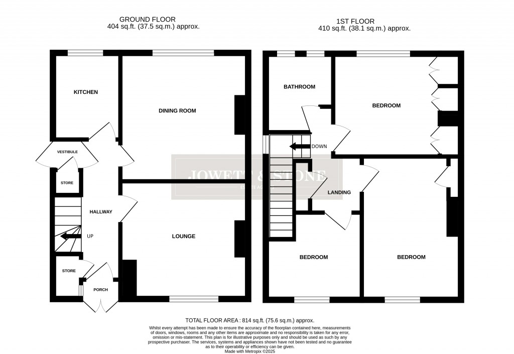 Floorplans For Winstanley Drive, Leicester