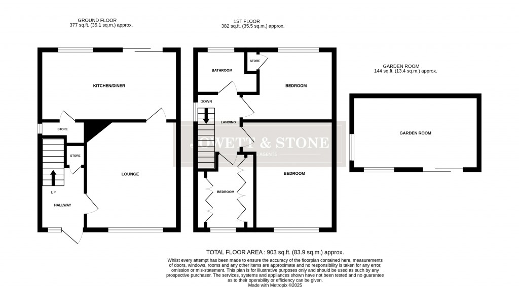 Floorplans For Whetstone, Leicester