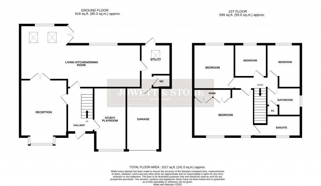 Floorplans For Whetstone, Leicester
