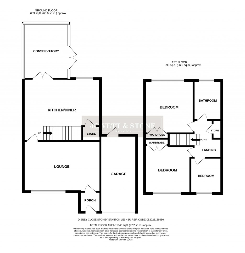 Floorplans For Stoney Stanton, Leicester