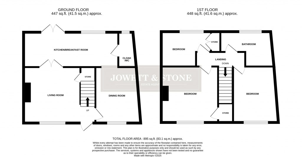 Floorplans For Leire, Lutterworth, Leicestershire