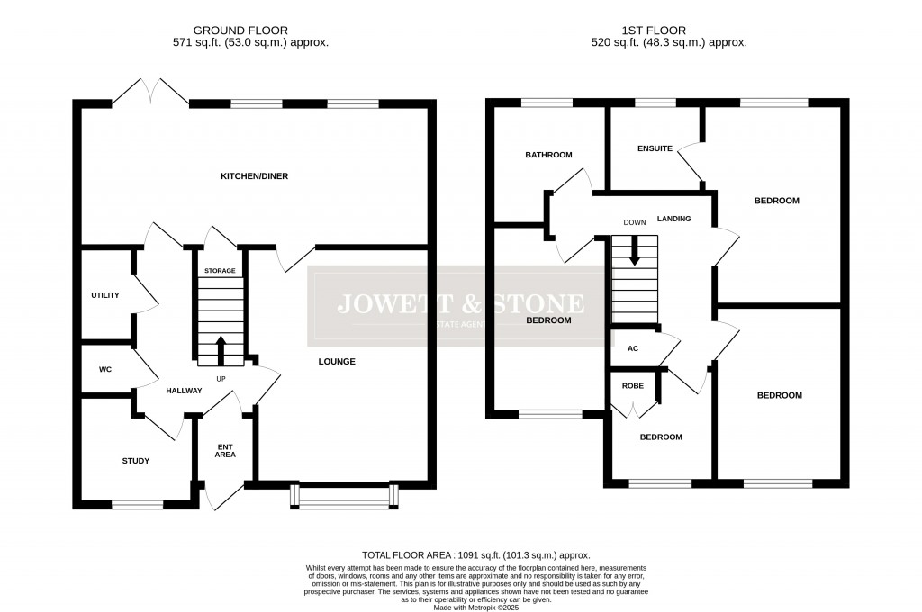 Floorplans For Littlethorpe, Leicester