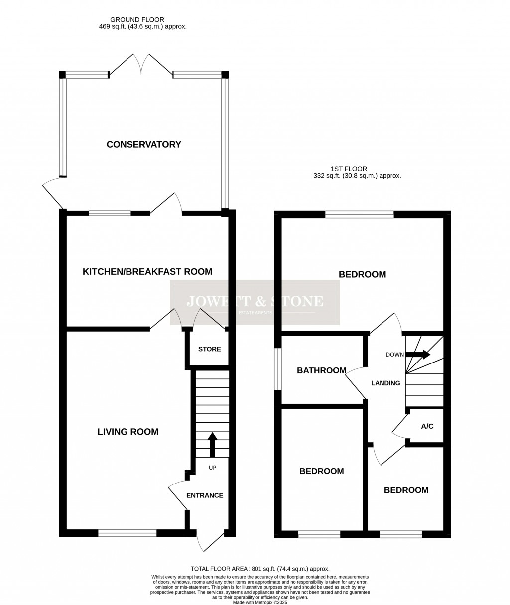 Floorplans For Whetstone, Leicester
