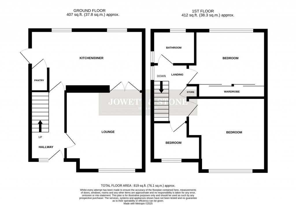 Floorplans For Countesthorpe, Leicester