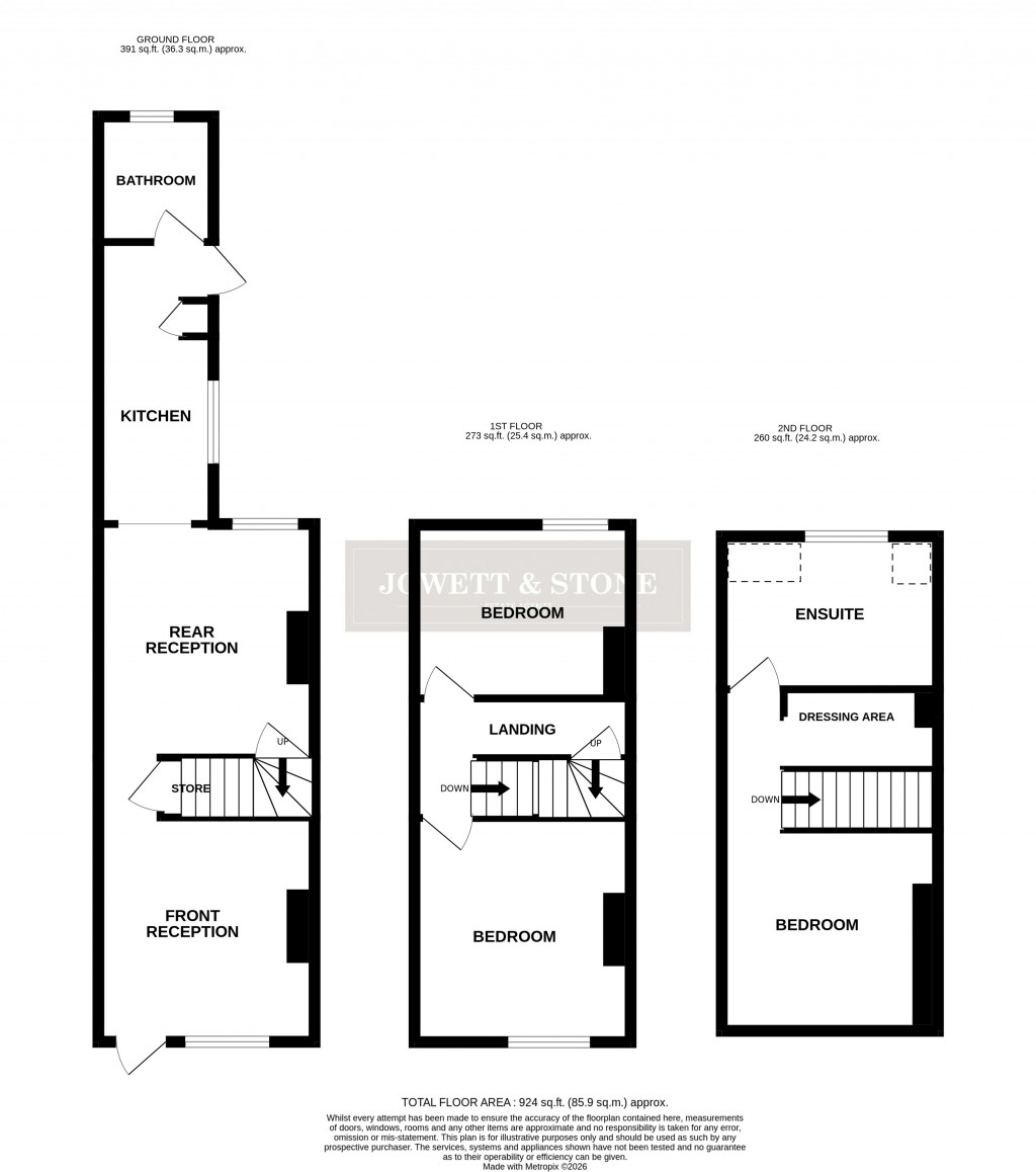 Floorplans For Enderby, Leicester