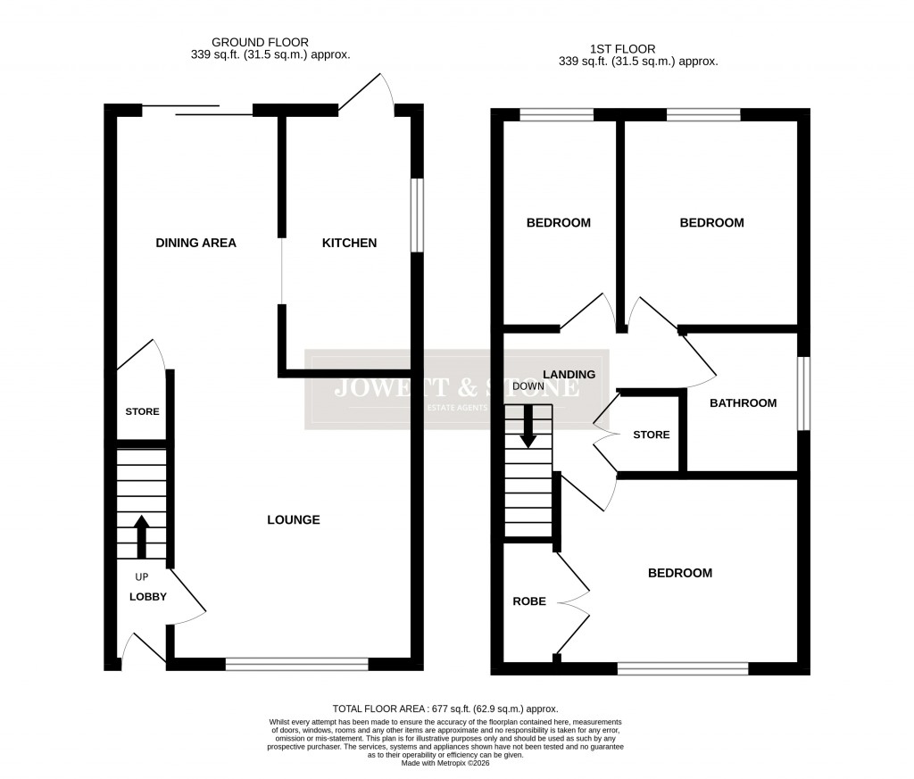 Floorplans For Whetstone, Leicester