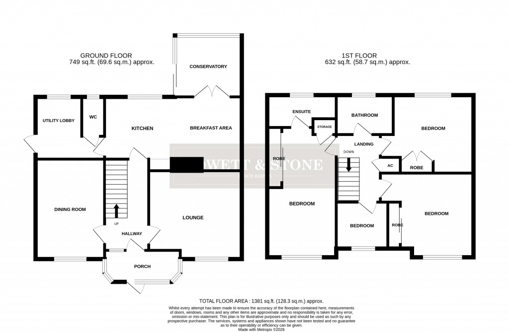 Floorplans For Countesthorpe, Leicester