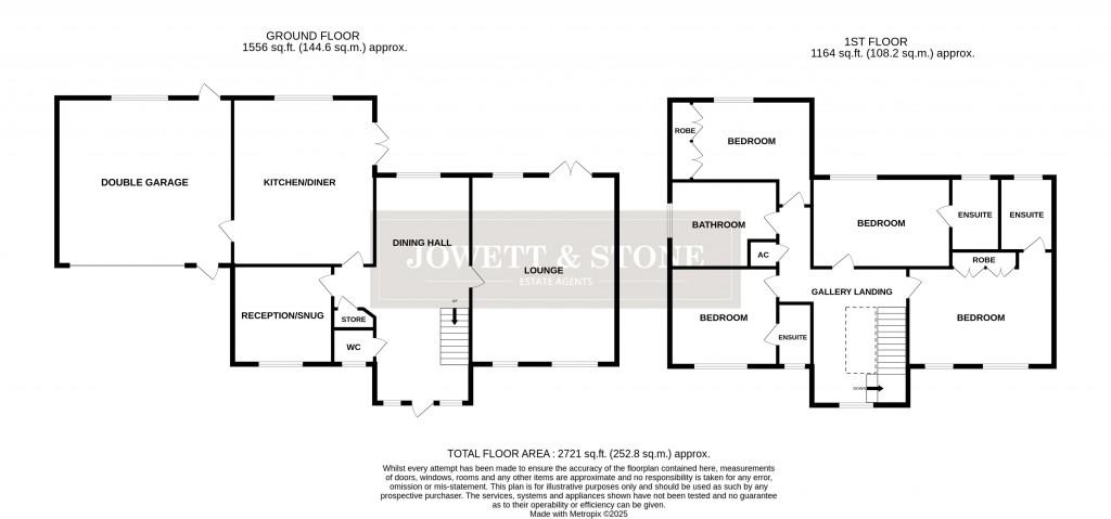 Floorplans For Willoughby Waterleys, Leicester