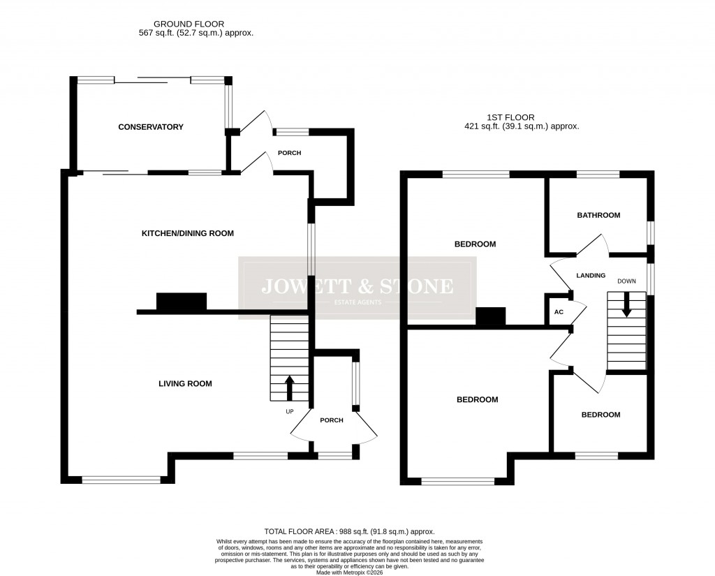 Floorplans For St Ives Road, Wigston, Leicestershire