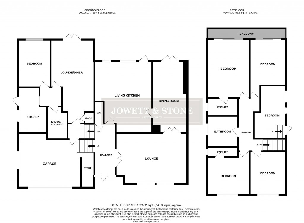 Floorplans For Broughton Astley, Leicester