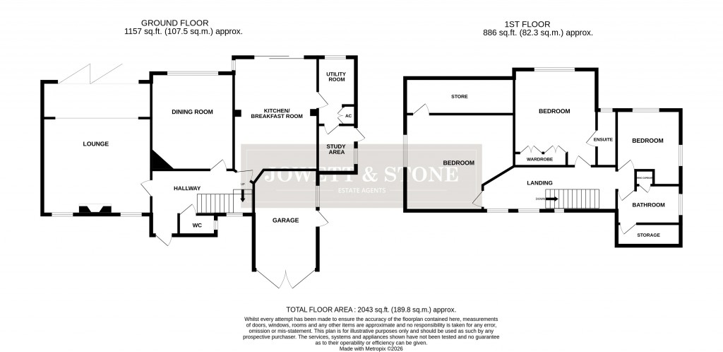 Floorplans For Frolesworth, Lutterworth, Leicestershire