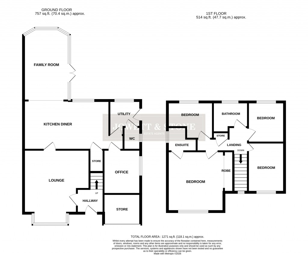 Floorplans For Countesthorpe, Leicester