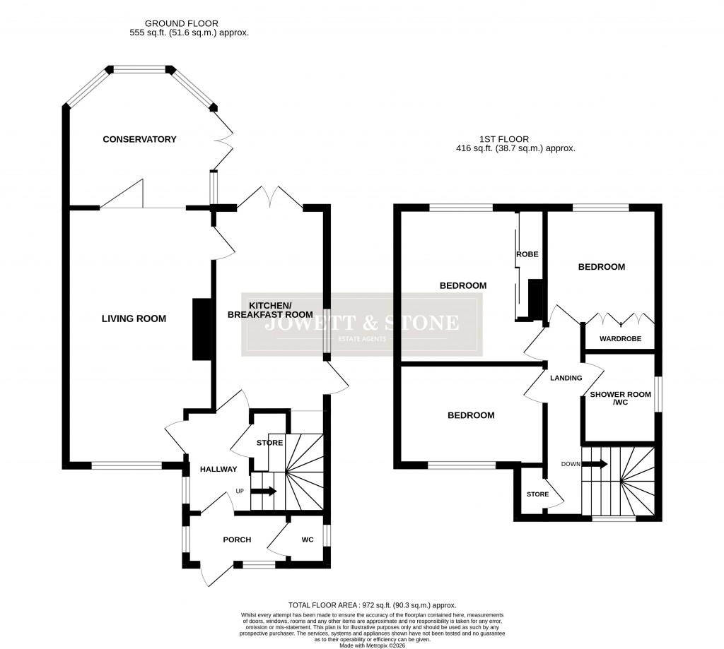 Floorplans For Cosby, Leicester