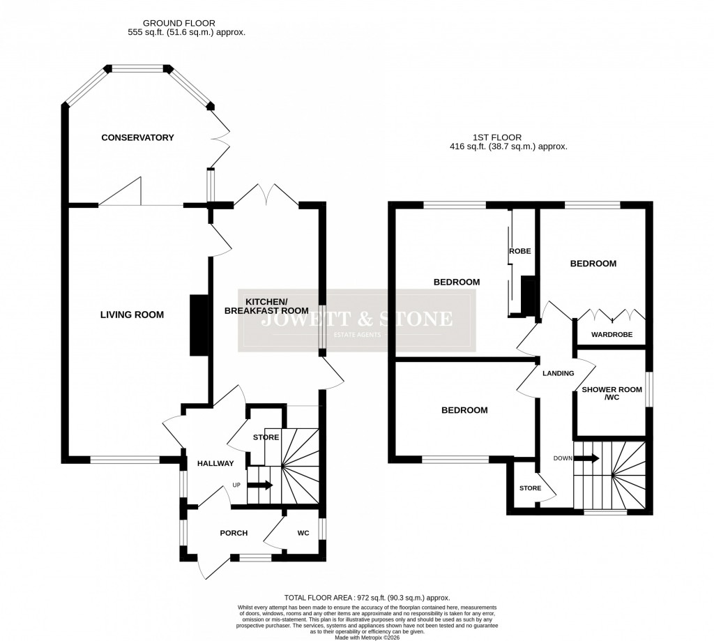 Floorplans For Cosby, Leicester