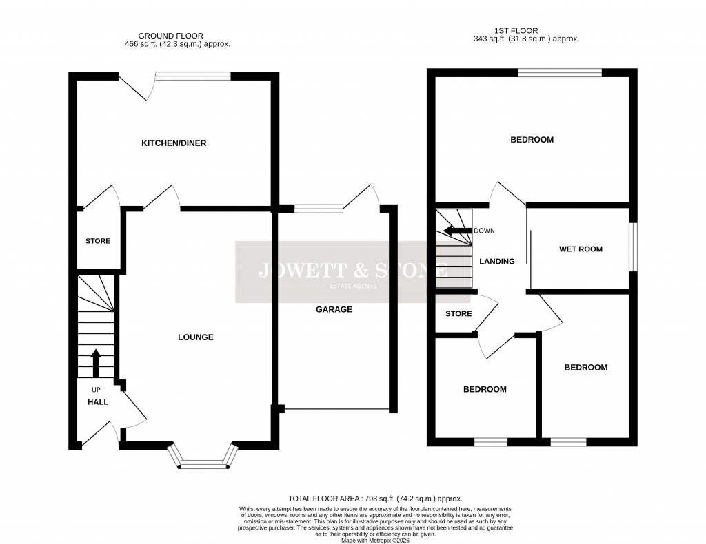 Floorplans For Whetstone, Leicester
