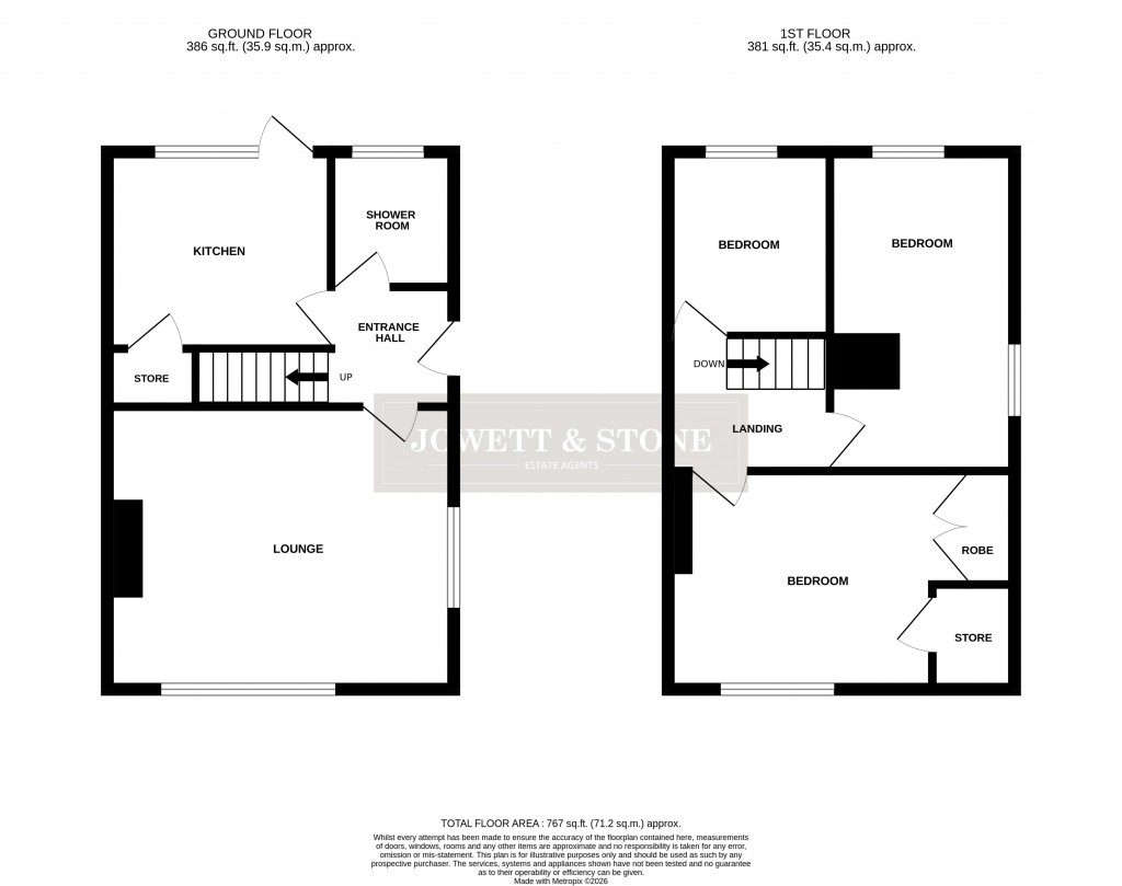 Floorplans For Whetstone, Leicester