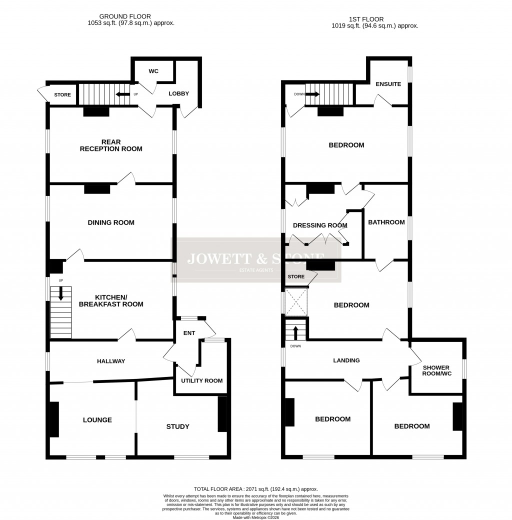 Floorplans For Frolesworth, Lutterworth, Leicestershire
