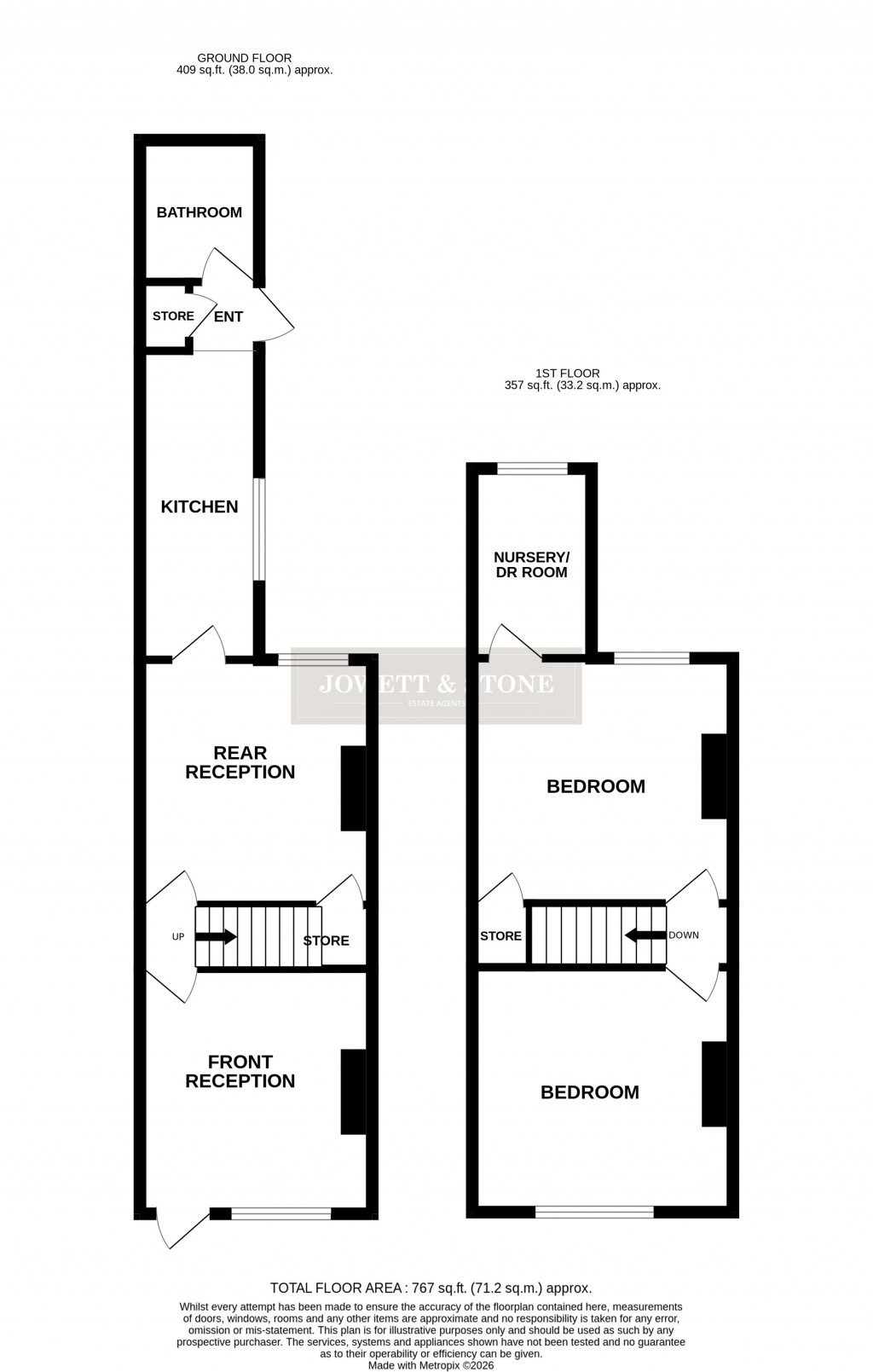 Floorplans For Kirkdale Road, Wigston, Leicestershire