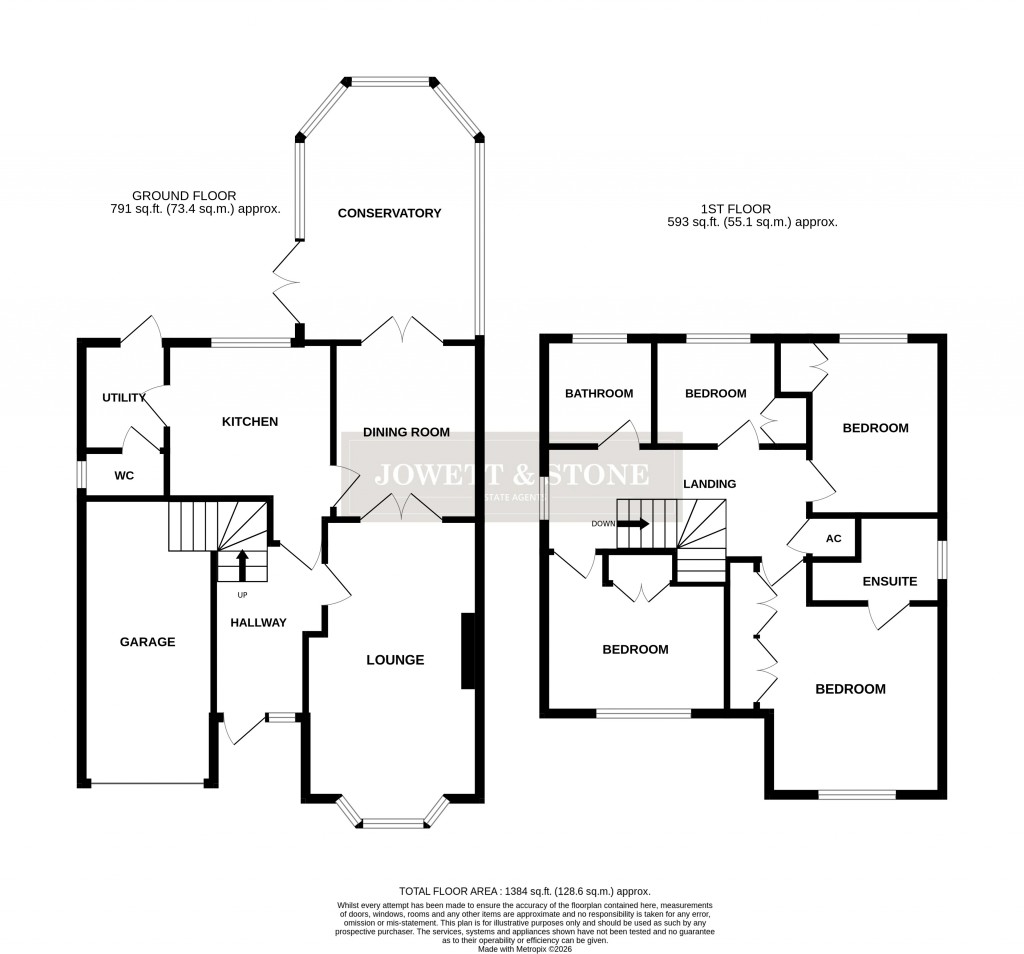 Floorplans For Whetstone, Leicester