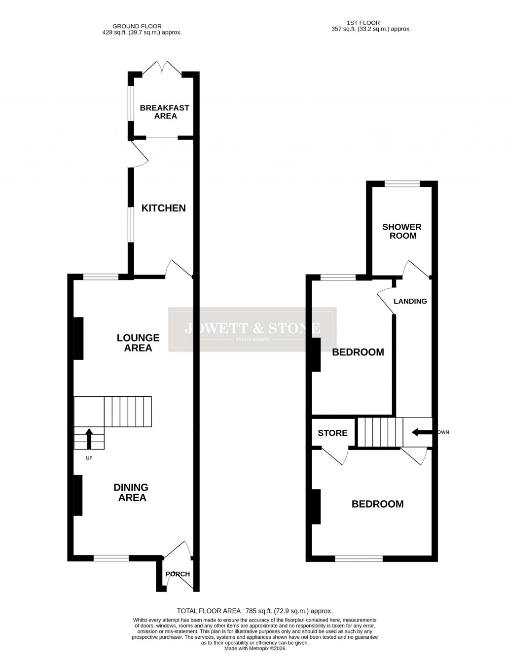 Floorplans For Sapcote, Leicestershire