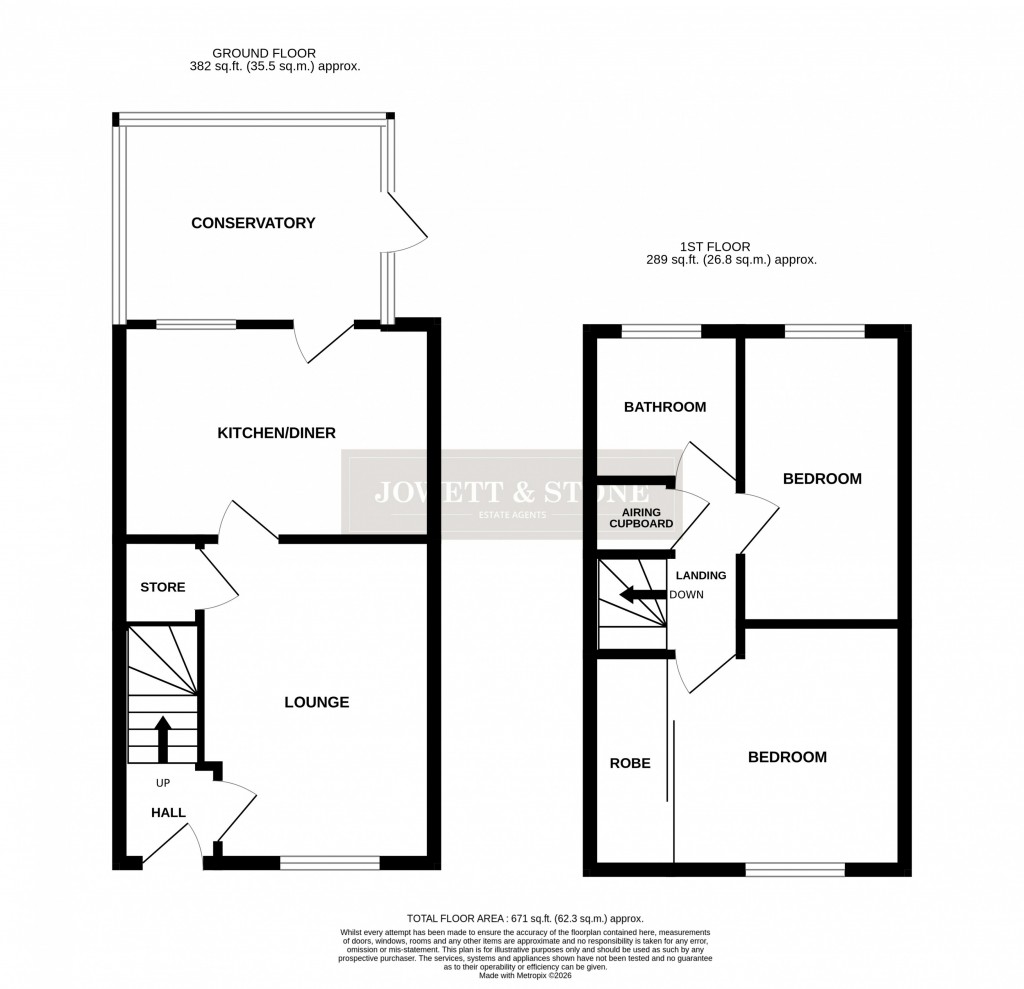 Floorplans For Whetstone, Leicester