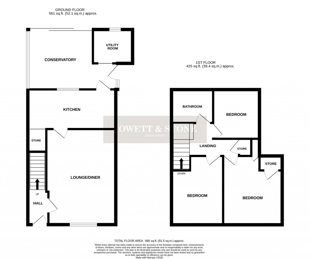 Floorplans For Scotswood Crescent, Leicester