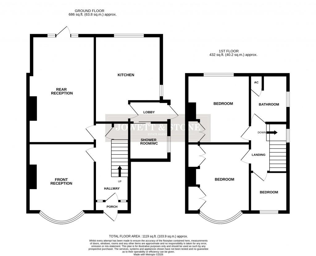 Floorplans For Whetstone, Leicester