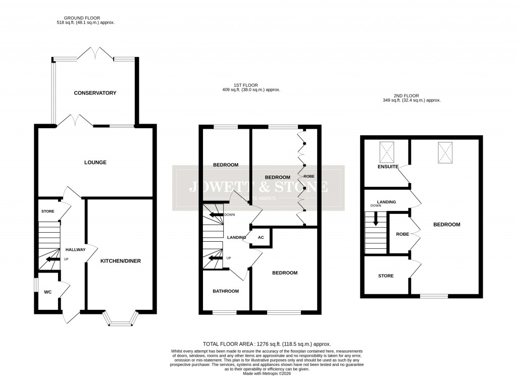 Floorplans For Countesthorpe, Leicester