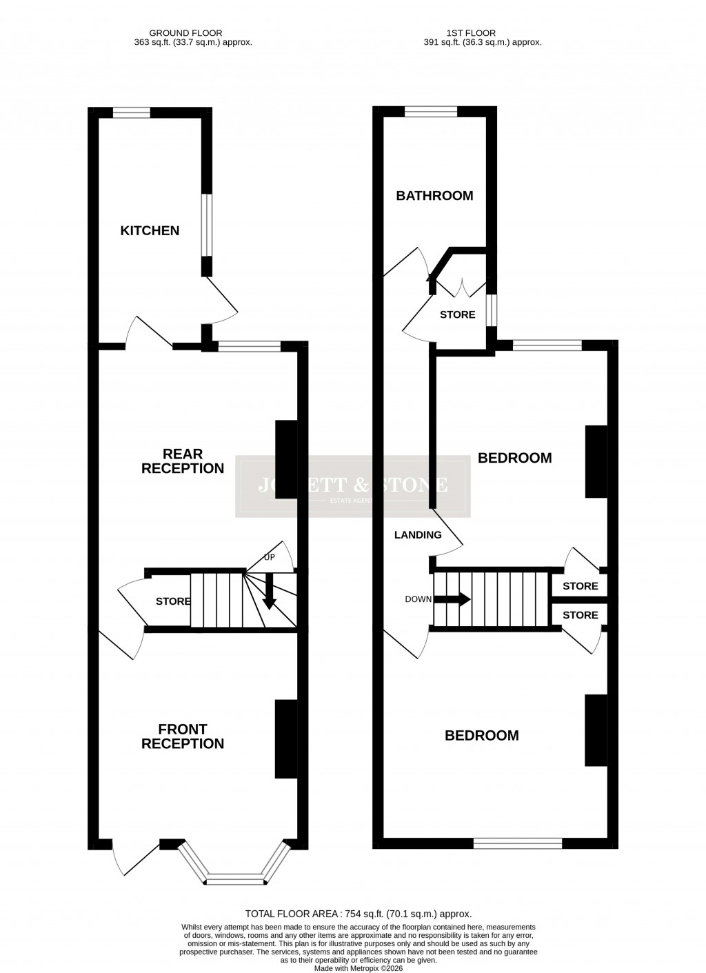 Floorplans For Milligan Road, Leicester