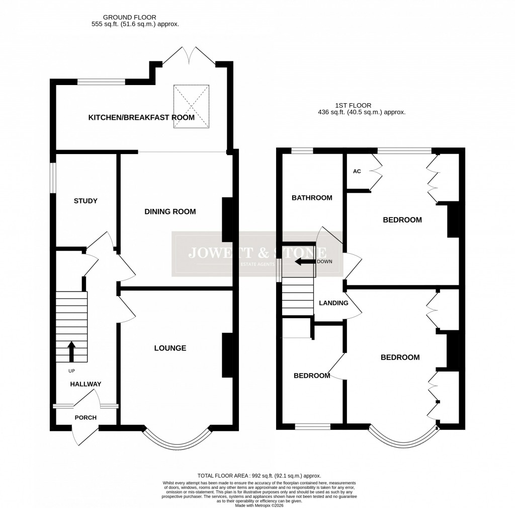 Floorplans For Whetstone, Leicester