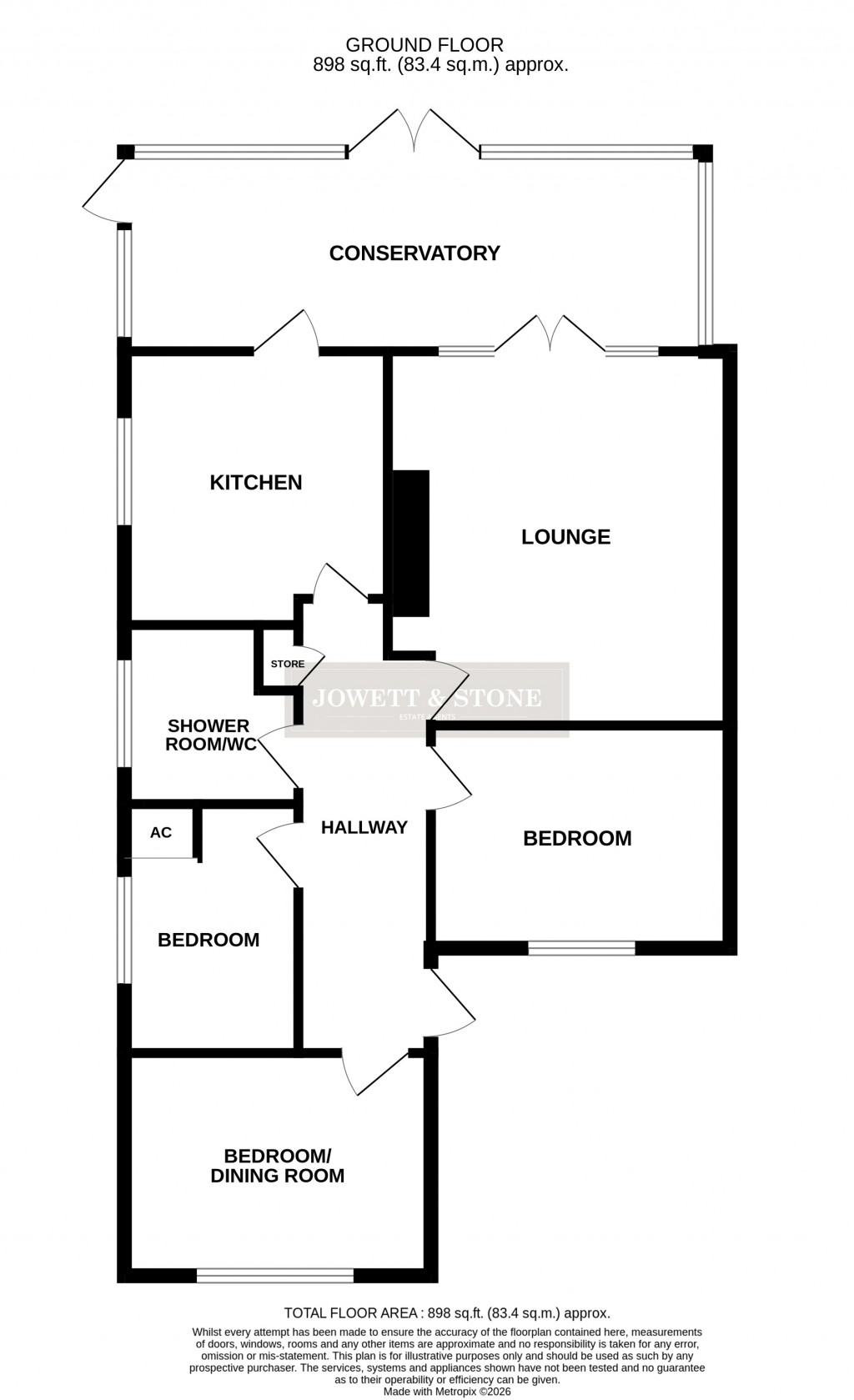 Floorplans For Dunton Bassett, Lutterworth, Leicestershire