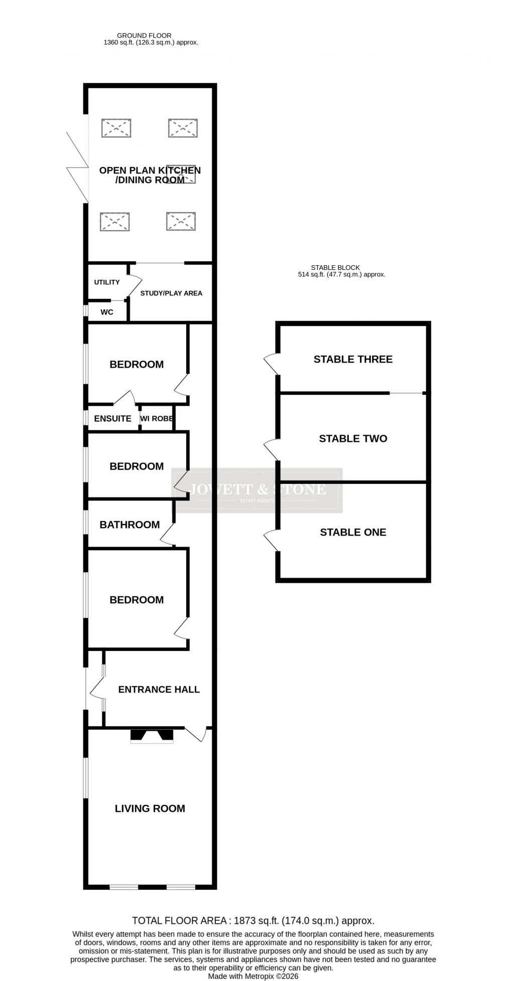 Floorplans For Ashby Magna, Lutterworth, Leicestershire