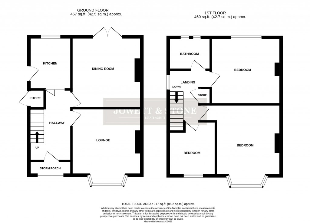 Floorplans For Enderby, Leicester